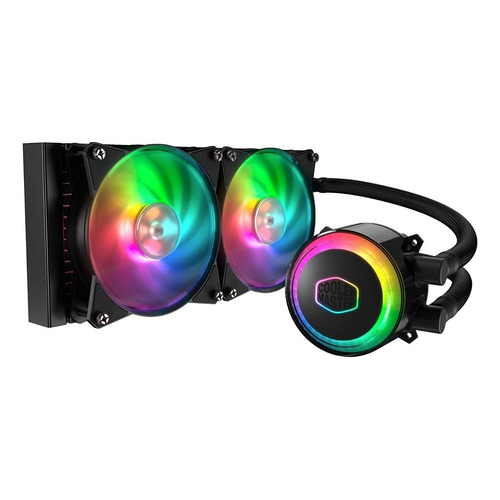 Enfriador De Liquido De Cpu Masterliquid Ml240r Coolermaster Led Colores