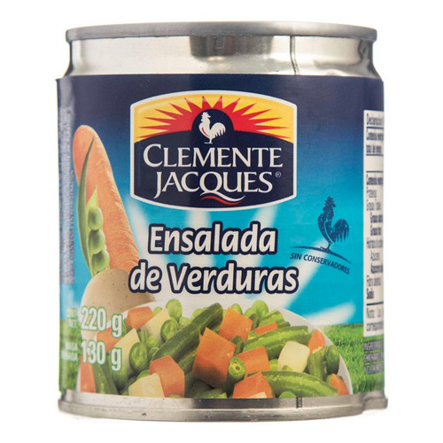 8 Pack Ensalada De Verduras Clemente Jacques 220