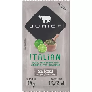 Molho Para Salada Italian Sachê Junior Caixa - 180 Unidades