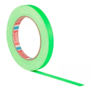 Fita Gaffer Tape Tesa 12mm X 25m Verde Fluorescente