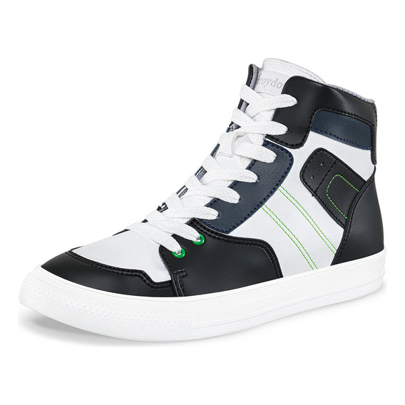 Tenis Lier Blanco-neg Para Hombre Croydon