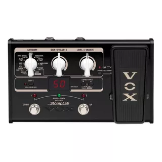 Pedal De Efecto Vox Stomplab Iig  Negro