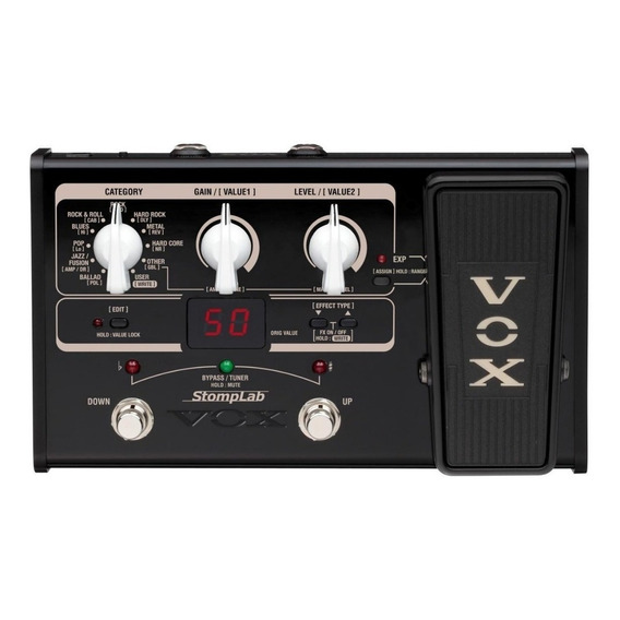 Pedal de efecto VOX StompLab IIG  negro