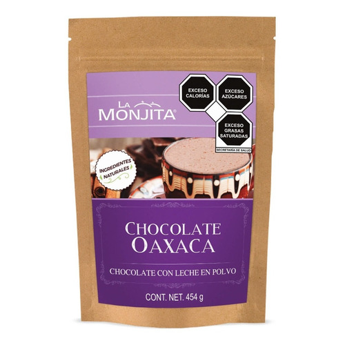 Chocolate Oaxaca La Monjita =bolsa De 454g=