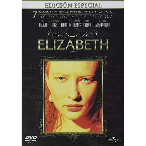 Elizabeth La Reina Virgen 1998 Cate Blanchett Pelicula Dvd