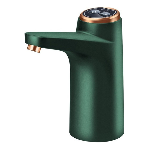 Dispensador De Agua Eléctrico Bomba Portátil Usb Color Verde Musgo