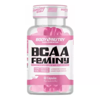 Bcaa Feminy Feminino Importado - 60cáps Ultra Concentrado