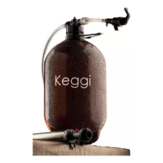 Chopera Pet Keggi Original Con Inflador 5l Completa