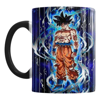 Taza Mágica Goku Ultra Instinto Dragon Ball Z Calidad