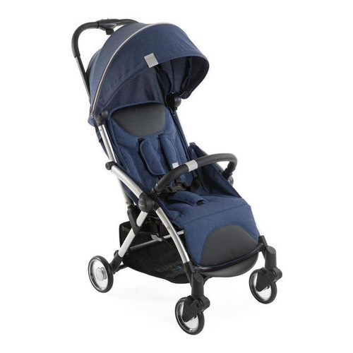 Chicco Carriola Goody Plegado Facil Ligera Compacta Color Azul Color del chasis Plateado