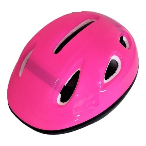 Casco Rosa Protector Skate Roller Patin Bicicleta Talle Único