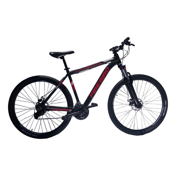 Bicicleta Mountain Mtb Firebird Rodado 29 21 Velocidades Color Col-raiser Negro/rojo Tamaño Del Cuadro M