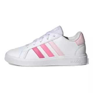 Champion adidas Niño Grand Court 2.0 K C: White/pink - Menp