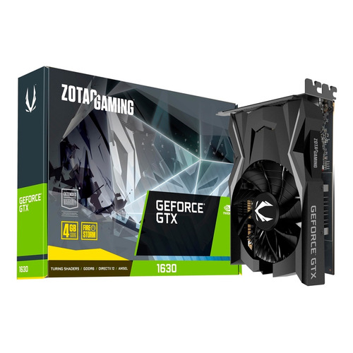 Tarjeta De Video Zotac Geforce Gtx1630 4gb Gddr6 Hdmi Nnet