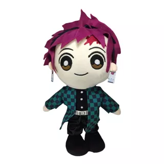 Peluche Kimetsu No Yaiba Tanjiro Kamado Aretes Demon Slayer