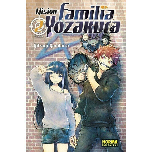 Mision Familia Yozakura, De Hitsuji Gondaira., Vol. 2. Editorial Norma, Tapa Blanda En Español, 2022