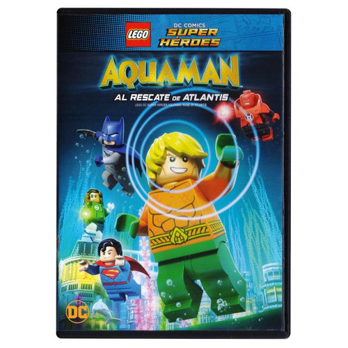 Aquaman Al Rescate De Atlantis Lego Dc Universe Pelicula Dvd