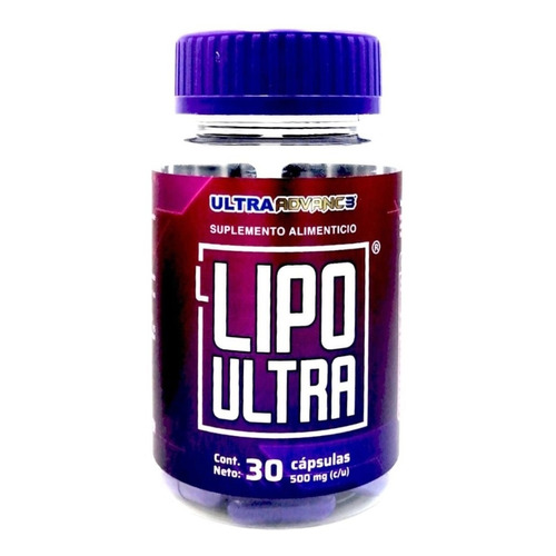 Lipo Ultra D Ultra Adavanc3 30 Cap Perdida Y Control De Peso Sabor Sin sabor