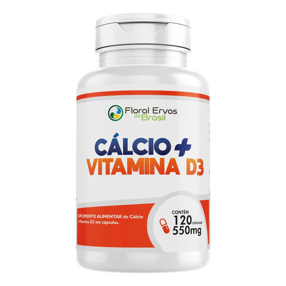 Calcio + Vitamina D3 120 Capsulas 