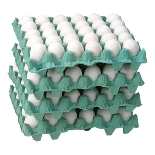 300 Cartelas Bandeja Para 30 Ovos Granja Comércio Loja Verde