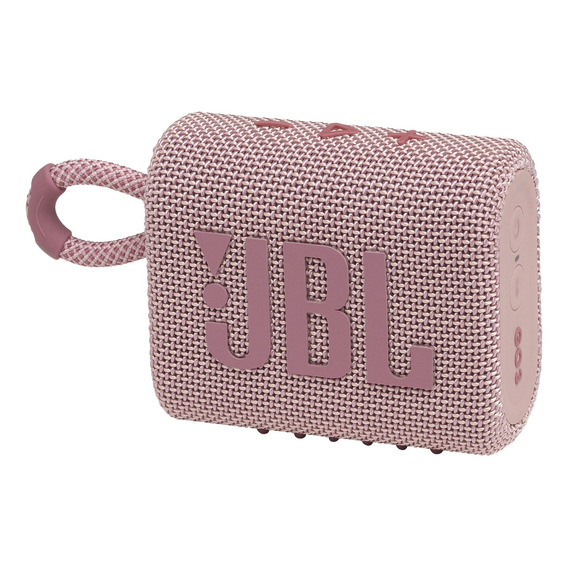 Bocina Jbl Go 3 Portátil Con Bluetooth Waterproof Rosa Pink