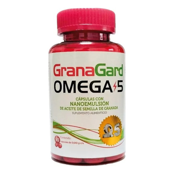Granagard Nanomulsion Omega 5 Aceite De Granada 90 Capsulas