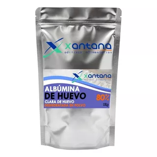 Albúmina De Huevo En Polvo. Clara Deshidratada. Proteina 1kg