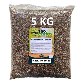 Adubo Fertilizante 5kg - Npk 10 10 10 Plantas - Uso Geral