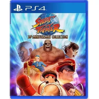 Street Fighter 30th Anniversary Collection Ps4 Físico