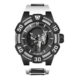Relógio Masculino Invicta Marvel 41016 Branco Preto