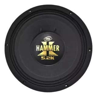 Alto Falante Woofer Eros E-12 Hammer 5.2 K 12 Pol 2600w Rms