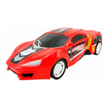 Autos Juguete Hotwheels Coleccion Auto Niños Rojo 42 Cm Color Rojo