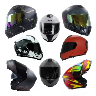 Casco Roda Revenge Pro Abatible Certificado Dot Hombre Mujer