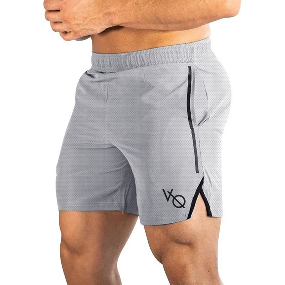 Gym Short Deportivo Transpirable Elástico Vanquish Línea Bk