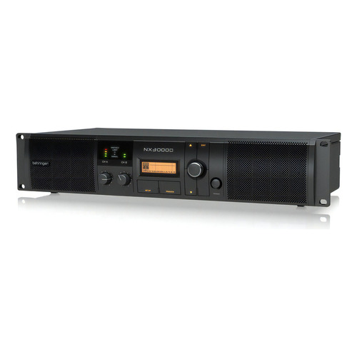 Amplificador 3000 Watts Behringer Poder Nx3000d ] Color Negro Potencia de salida RMS 3000 W