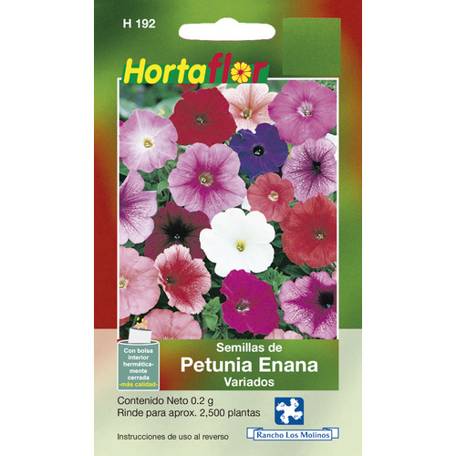 Semillas De Petunia Enana Colores Variados