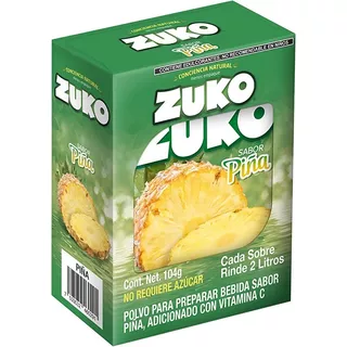 Zuko Sabor Piña 8 Pz
