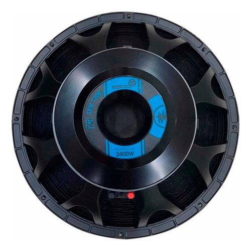 Bocina De 18 Para Subwoofer Sbw1200 Super Bright 1200w Color Negro