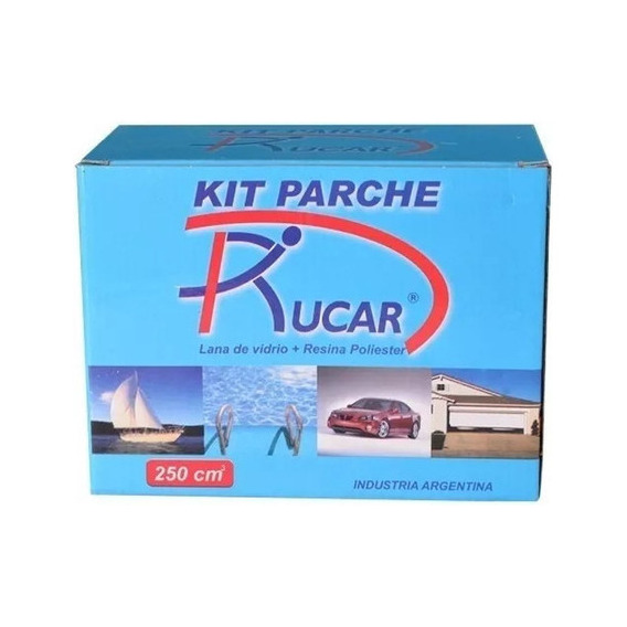 Kit Parche Rucar 250 Cm3 Lana D Vidrio + Resina Poliester Mm