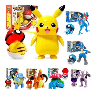 Pokemon Pokebola Figura Coleccionable Lanzador Pop Original