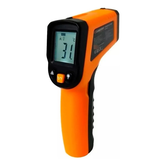 Termometro Digital Laser Para Medir Temp. Lusqtoff Tdl50