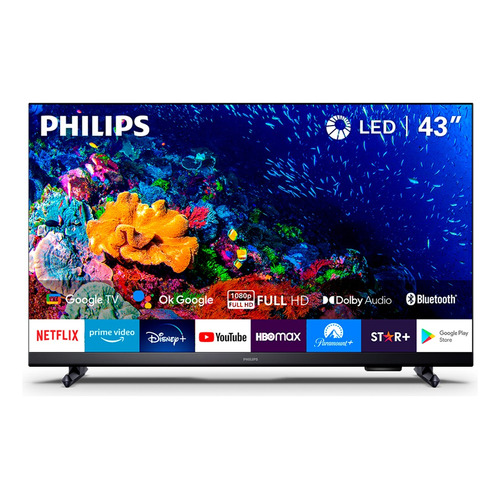 Led Philips 43 Fhd 43pfd6918 Google Tv