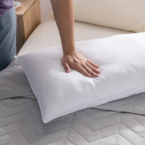 Almohada efecto duvet que significa sale