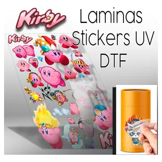 Stickers Uv Dtf Kirby