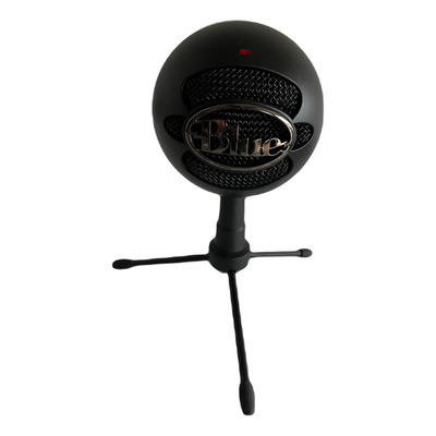 Microfone Condensador Usb Blue Snowball Ice- Preto