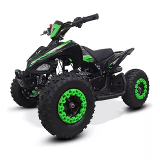 Mini Quadriciclo Infantil Gasolina 49cc Mbx Partida Elétrica Cor Verde