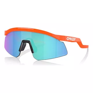 Óculos De Sol Oakley Hydra Laranja Neon Prizm Sapphire Azul