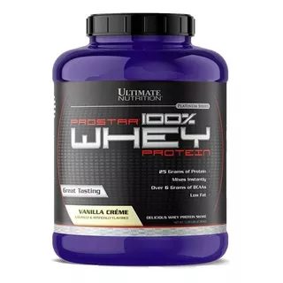 Suplemento En Polvo Ultimate Nutrition  Prostar Whey Proteínas Sabor Crema De Vainilla En Pote De 2.39kg