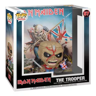 Álbum Cover De Funko Pop Eddie Iron Maiden #57 The Trooper
