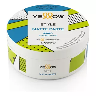 Yellow Style Matte Paste Pomada Modeladora Alfa Parf